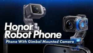 Honor Built a Phone With a Camera That Physically Moves: and It Actually Works 1 Honor Robot Phone, with camera mounted on a gimbal