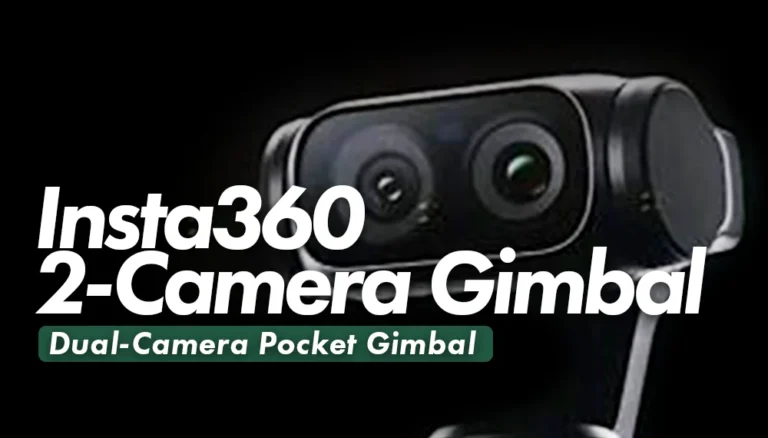 Insta360 Luna - Dual Camera Pocket Gimbal for Vlogging.